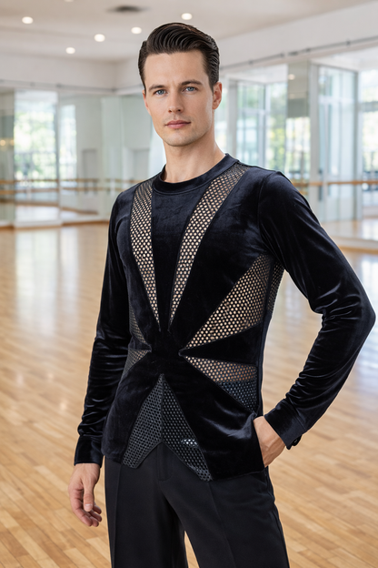 JERAVAE Men's Latin Shirt M200_SALE