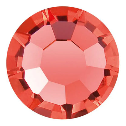 Preciosa Crystal Flat Back Padparadscha AB and Padparadscha