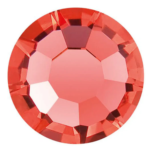 Preciosa Crystal Flat Back Padparadscha AB and Padparadscha