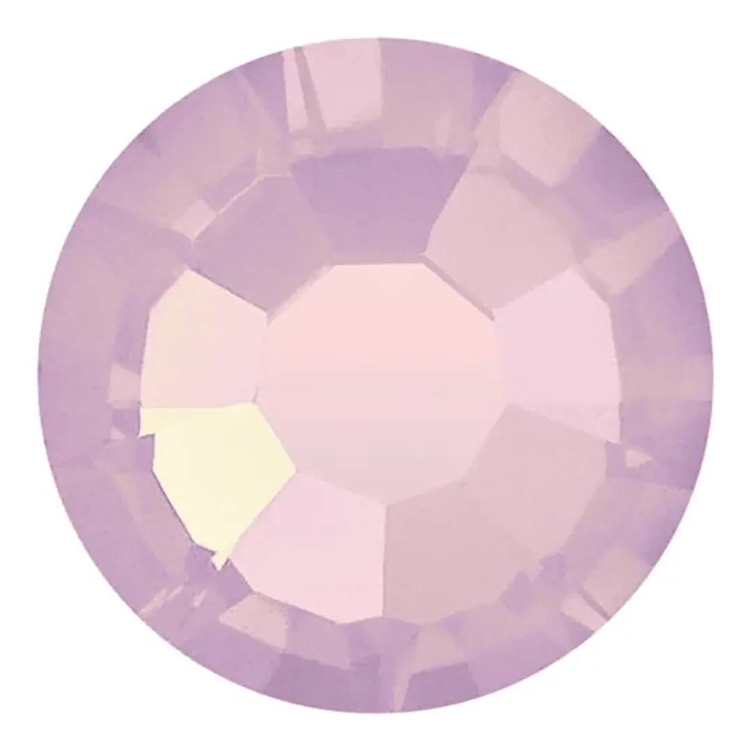 Preciosa Crystal Flat Back Rose Opal AB and Rose Opal