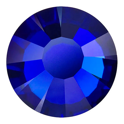 Preciosa Crystal Flat Back Cobalt Blue AB and Cobalt Blue