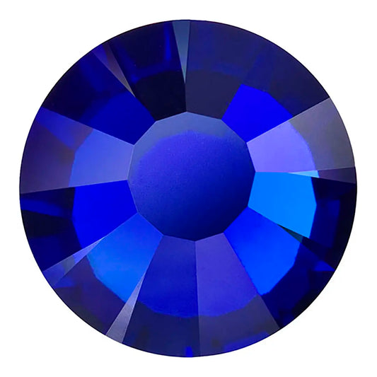 Preciosa Crystal Flat Back Cobalt Blue AB and Cobalt Blue