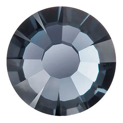 Preciosa Crystal Flat Back Light Graphite AB and Light Graphite