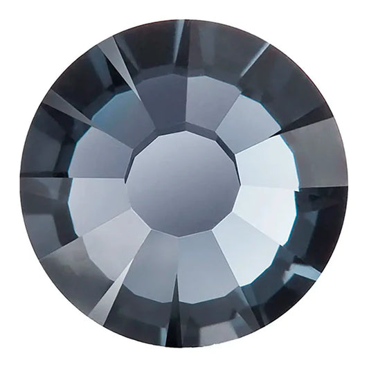 Preciosa Crystal Flat Back Light Graphite AB and Light Graphite