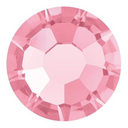 Preciosa Crystal Flat Back Rose AB and Rose