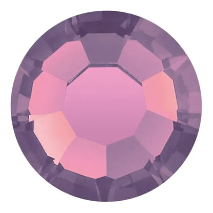 Preciosa Crystal Flat Back Amethyst Opal AB and Amethyst Opal