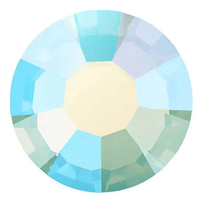Preciosa Crystal Flat Back Chrysolite Opal AB and Chrysolite Opal
