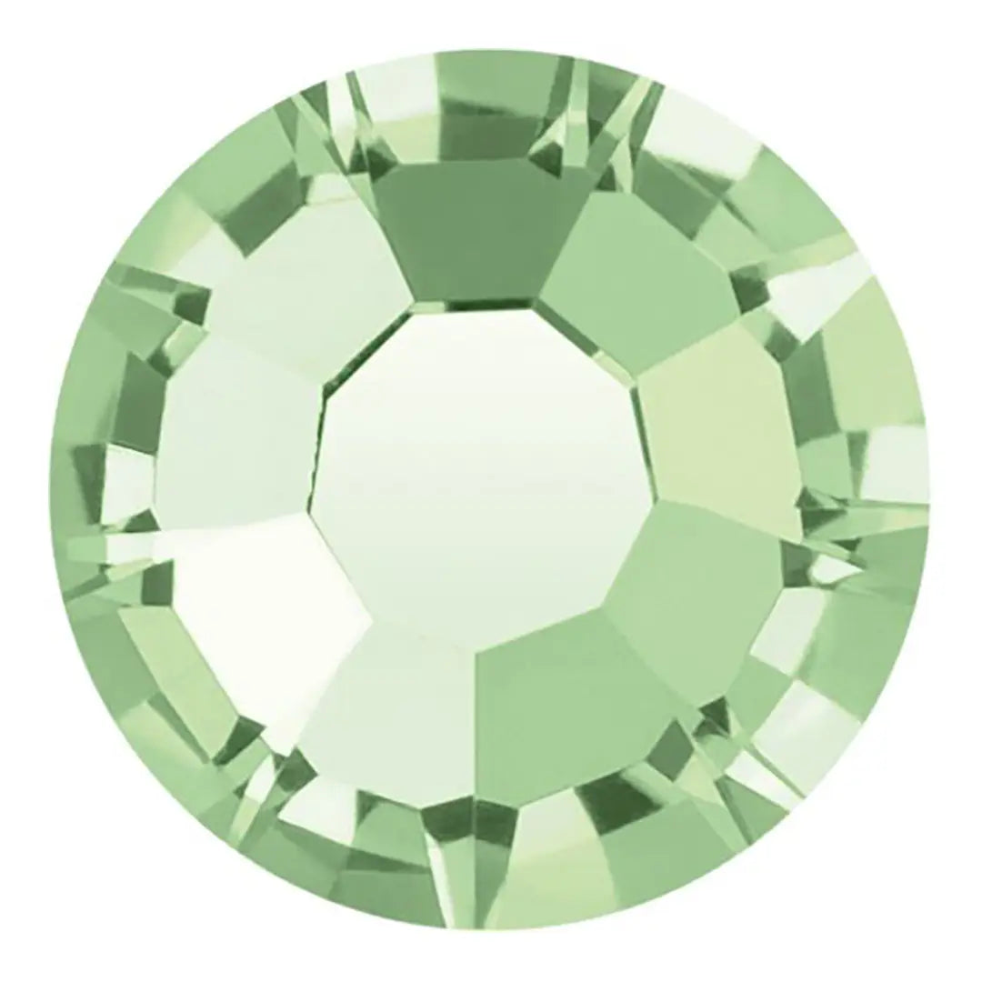 Preciosa Crystal Flat Back Chrysolite AB and Chrysolite