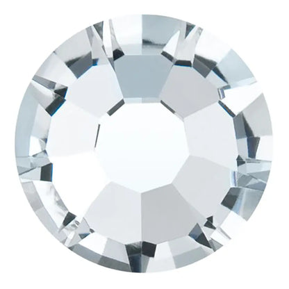 Preciosa Crystal Flat Back Crystal AB and Crystal