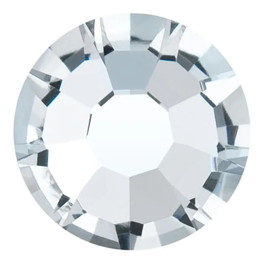 Preciosa Crystal Flat Back Crystal AB and Crystal