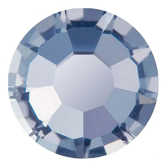Preciosa Crystal Flat Back Denim Blue AB and Denim Blue