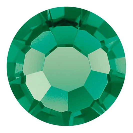 Preciosa Crystal Flat Back Green Tourmaline AB and Green Tourmaline