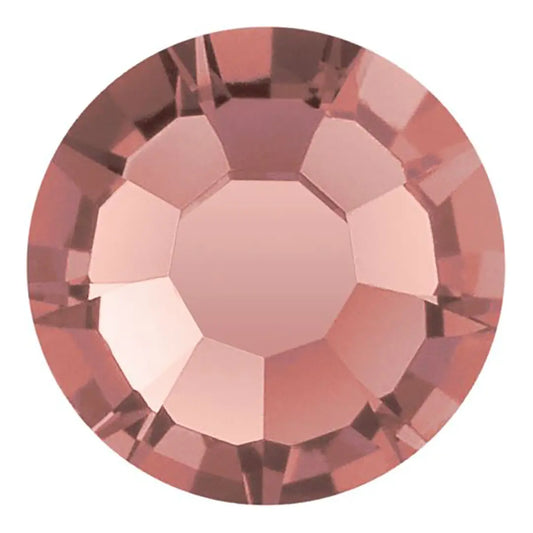 Preciosa Crystal Flat Back Light Burgundy AB and Light Burgundy