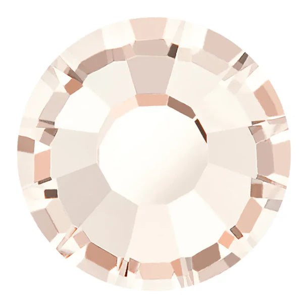 Preciosa Crystal Flat Back Light Gold Quartz AB and Light Gold Quartz