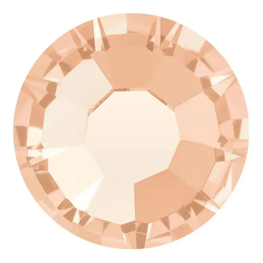 Preciosa Crystal Flat Back Light Peach AB and Light Peach