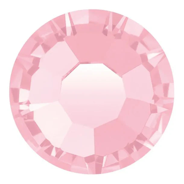 Preciosa Crystal Flat Back Light Rose AB and Light Rose
