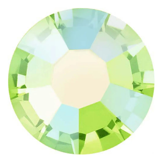 Preciosa Crystal Flat Back Limecicle AB and Limecicle