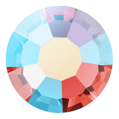 Preciosa Crystal Flat Back Padparadscha AB and Padparadscha