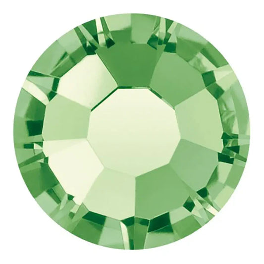 Preciosa Crystal Flat Back Peridot AB and Peridot