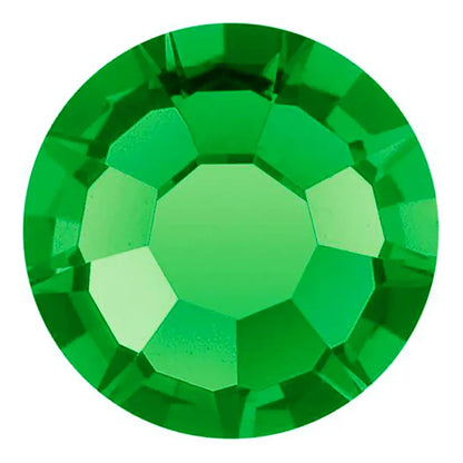Preciosa Crystal Flat Back Shamrock AB and Shamrock