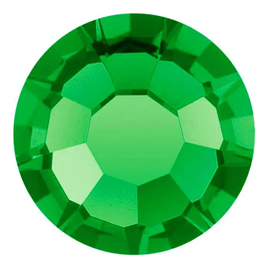 Preciosa Crystal Flat Back Shamrock AB and Shamrock