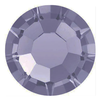 Preciosa Crystal Flat Back Smoked Amethyst AB and Smoked Amethyst