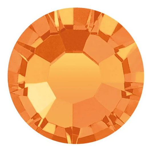 Preciosa Crystal Flat Back Sun AB and Sun