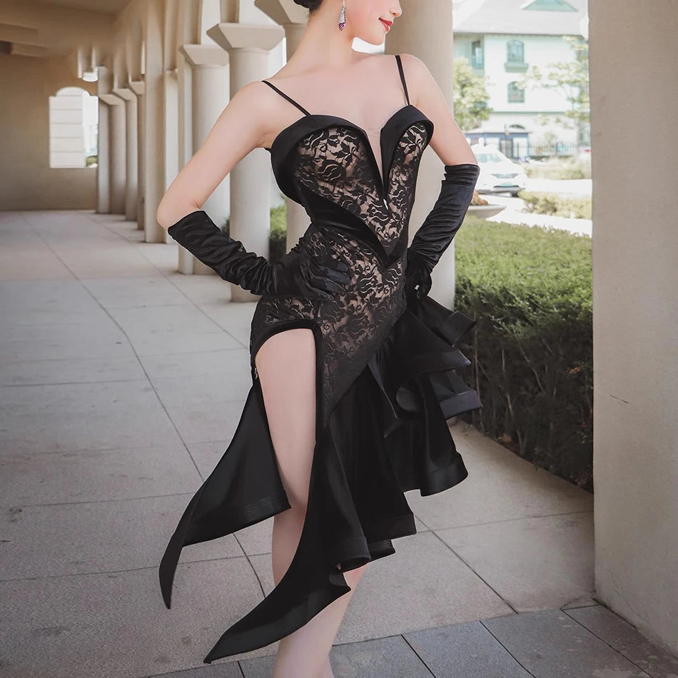 JERAVAE Latin Dress Pra 1479A