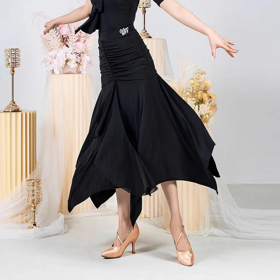 JERAVAE Ballroom Skirt Pra 1659