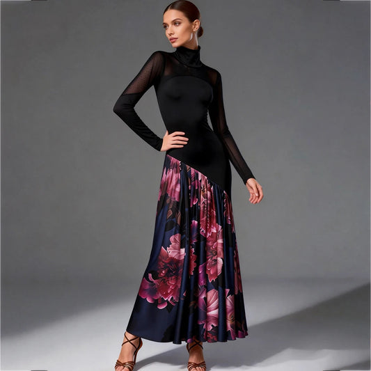 JERAVAE Amira Floral Ballroom Dress