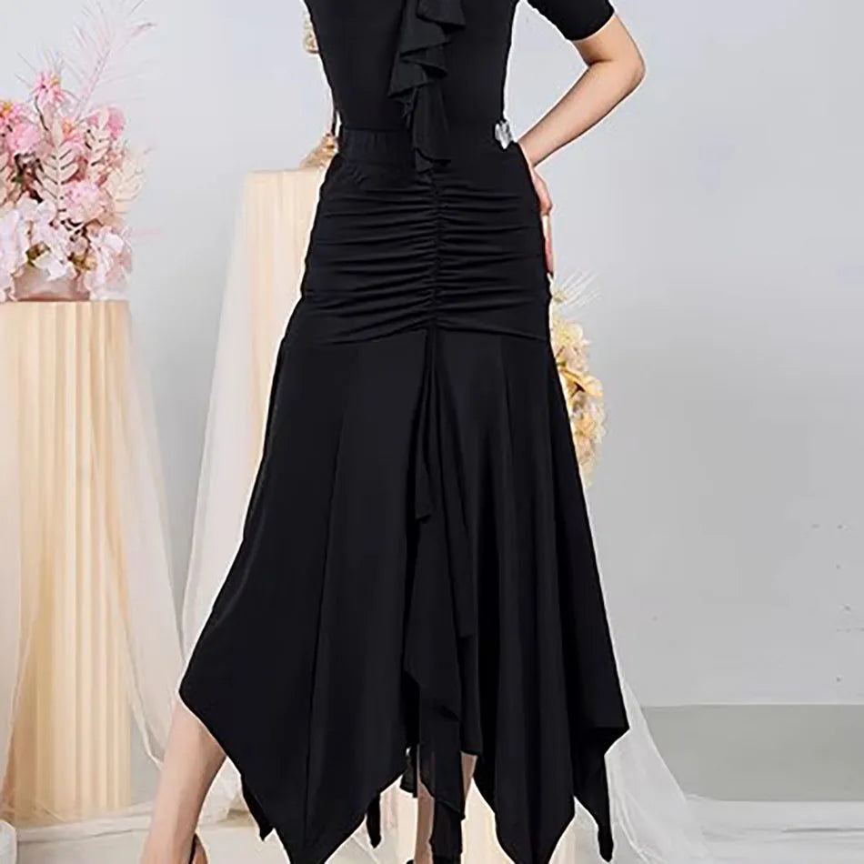 JERAVAE Ballroom Skirt Pra 1659