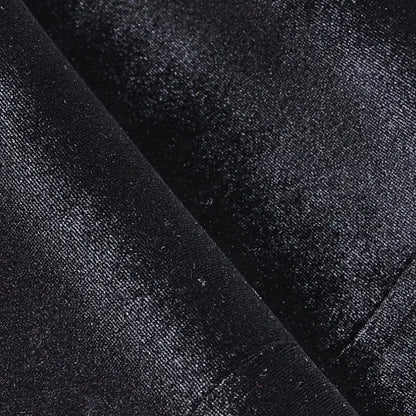 JERAVAE Aidan Men's Black Velvet Ballroom Dance Vest