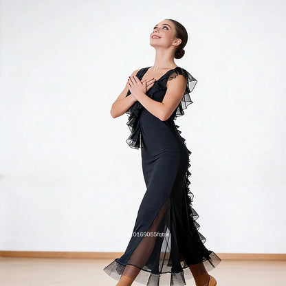| JERAVAE Annabel Lace Ballroom Practice Dress