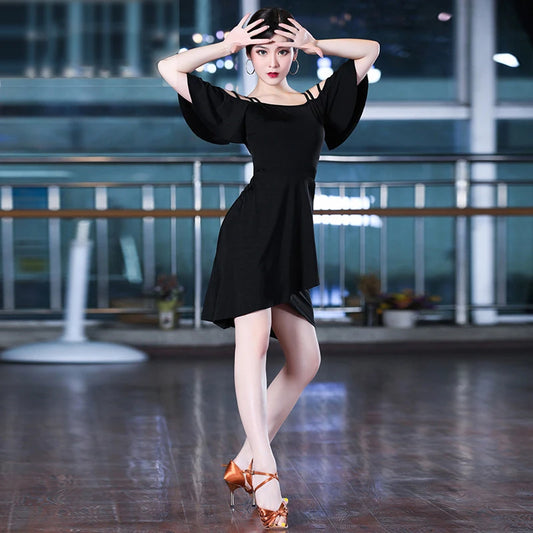 Women's Off the Shoulder Latin Dress Pra 1483