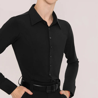 BD Dance AMD14 Men's Ballroom Shirt M108