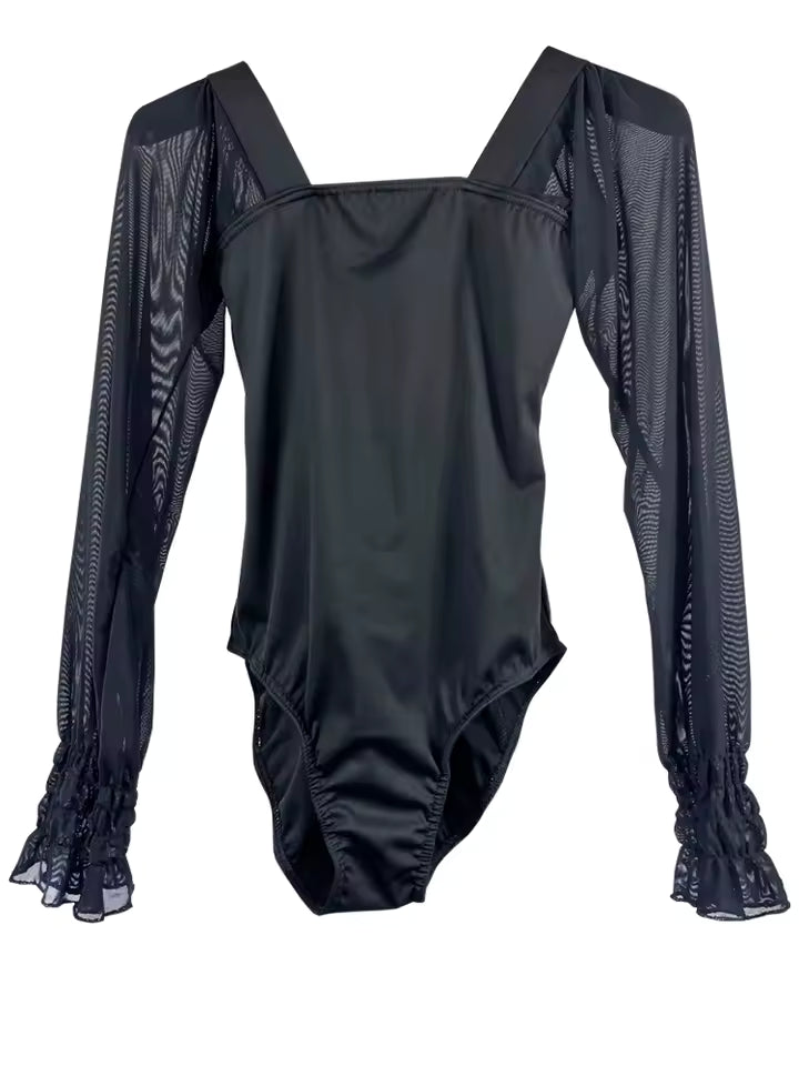 JERAVAE Black Leotard Pra 1701_SALE