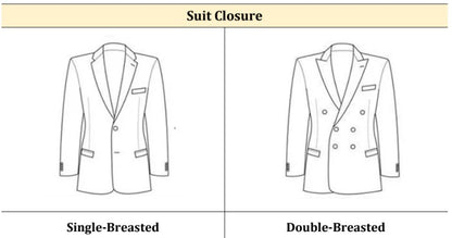 NY Fashion Men's Custom Competition American Smooth Ballroom Suit M082