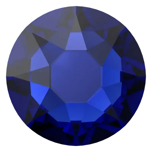 Swarovski Crystal Cobalt Flatback Rhinestones in SS16 or SS20 (10 Gross 1440 Stones)