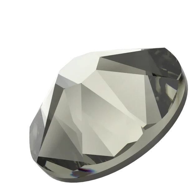 Swarovski Crystal Black Diamond Flatback Rhinestones in SS20 or SS16 (10 Gross 1440 Stones)