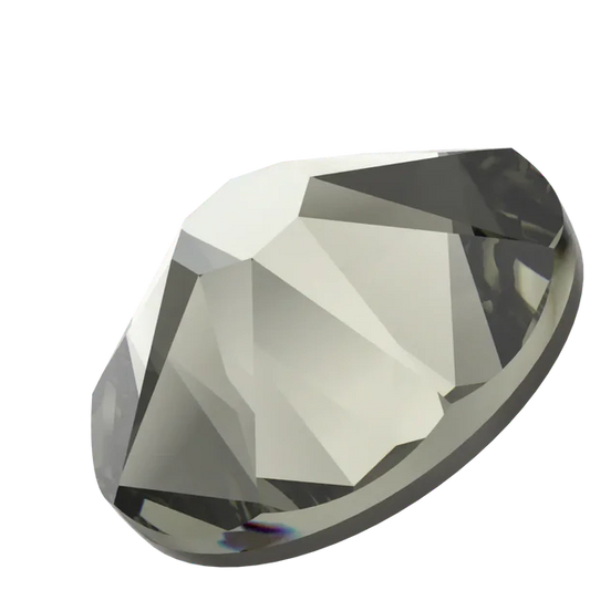 Swarovski Crystal Black Diamond Flatback Rhinestones in SS20 or SS16 (10 Gross 1440 Stones)