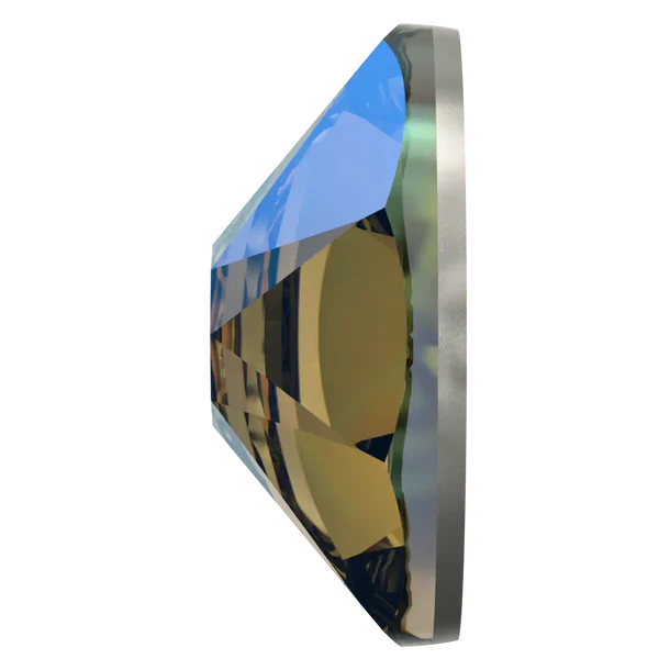 Swarovski Crystal Black Diamond Shimmer Flatback Rhinestones in SS20 or SS16 (10 Gross 1440 Stones)
