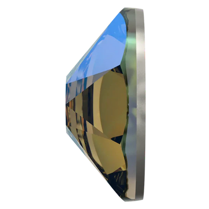 Swarovski Crystal Black Diamond Shimmer Flatback Rhinestones in SS20 or SS16 (10 Gross 1440 Stones)