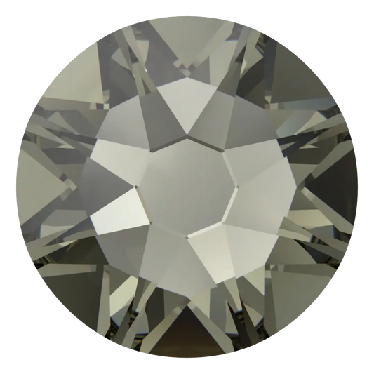 Swarovski Crystal Black Diamond Flatback Rhinestones in SS20 or SS16 (10 Gross 1440 Stones)