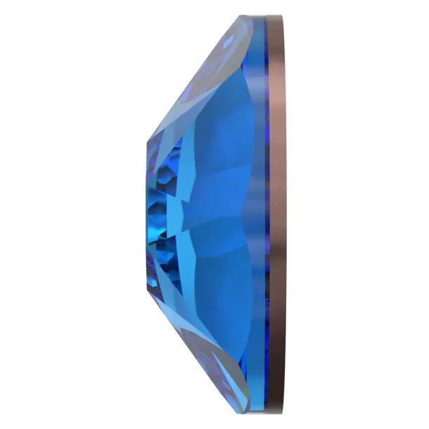 Swarovski Crystal Capri Blue Flatback Rhinestones in SS16 or SS20 (10 Gross 1440 Stones)