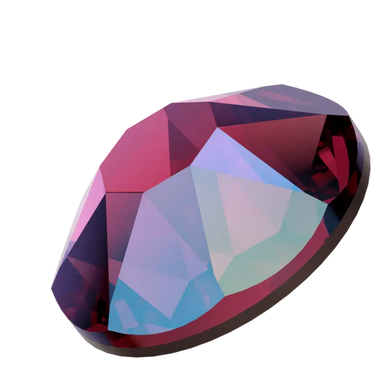 Swarovski Fucshia Shimmer Flatback Rhinestones in SS30