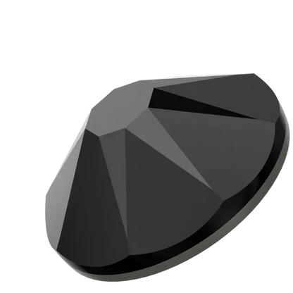 Swarovski Crystal Jet Flatback Rhinestones in SS16 or SS20 (10 Gross 1440 Stones)