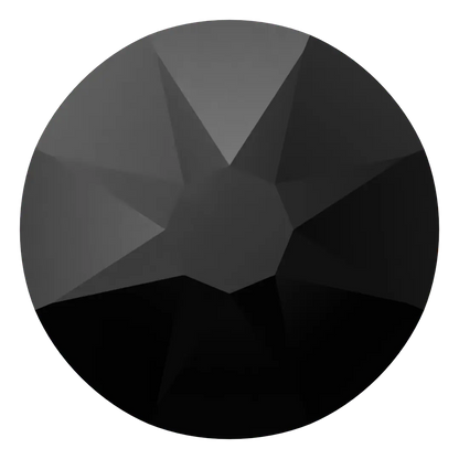 Swarovski Crystal Jet Flatback Rhinestones in SS16 or SS20 (10 Gross 1440 Stones)