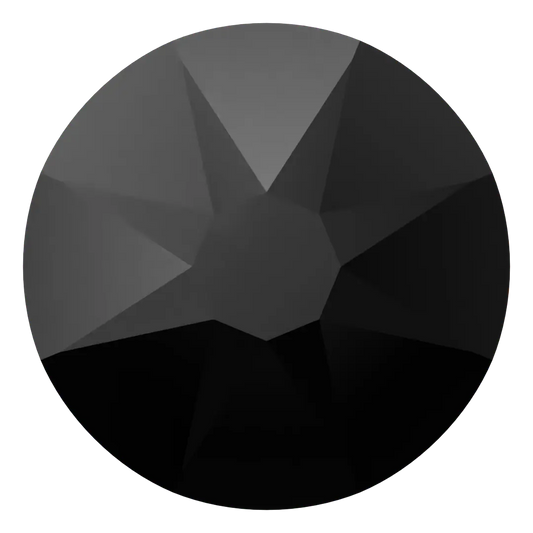 Swarovski Crystal Jet Flatback Rhinestones in SS16 or SS20 (10 Gross 1440 Stones)