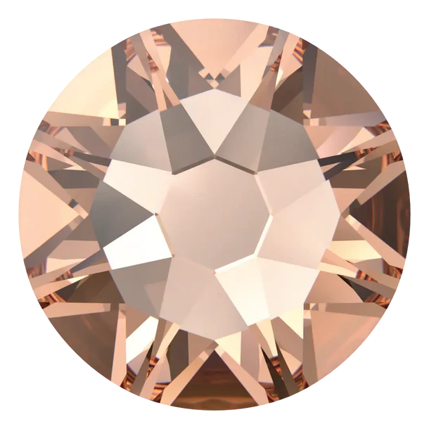 Swarovski Crystal Light Peach Flatback Rhinestones in SS20 or SS16 (10 Gross 1440 Stones)