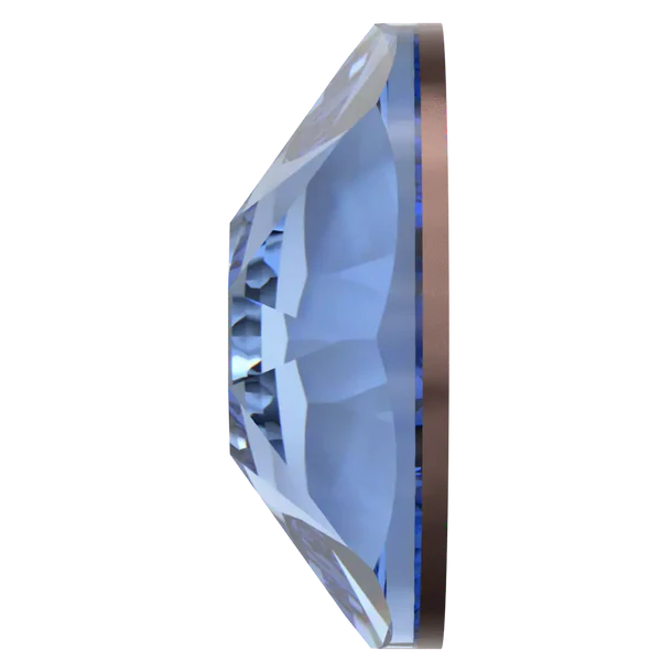 Swarovski Crystal Light Sapphire Flatback Rhinestones in SS20 or SS16 (10 Gross 1440 Stones)